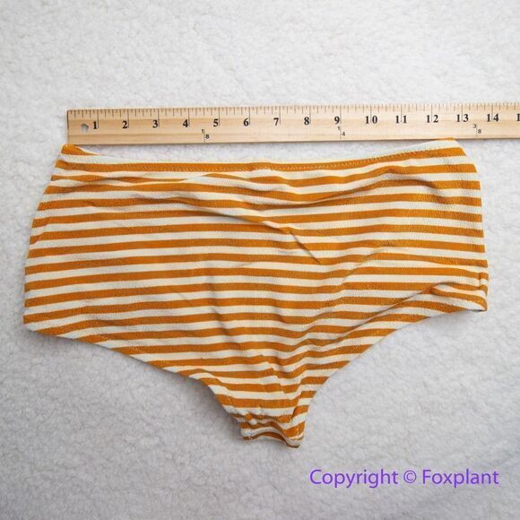 NEW Free People Bec + Bridge Barbara Boy Leg Bikini Bottoms, size USA 4 - Picture 3 of 5